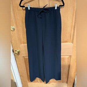 Aritzia Women's Wide-Leg Pull-On Pants - navy S